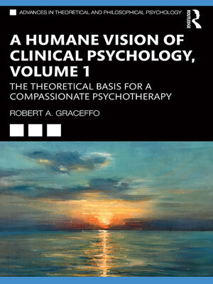 cover image of A Humane Vision of Clinical Psychology, Volume 1